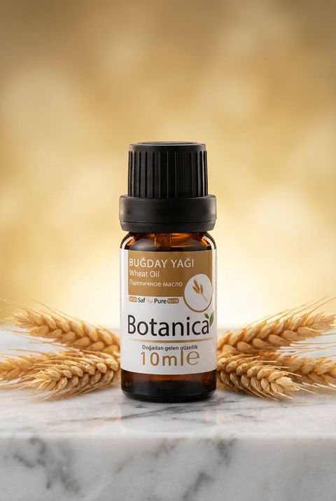 Botanica Buğday Yağı, amber cam şişe