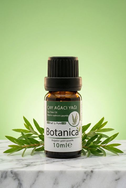 Botanica Çay Ağacı Yağı, amber cam şişe