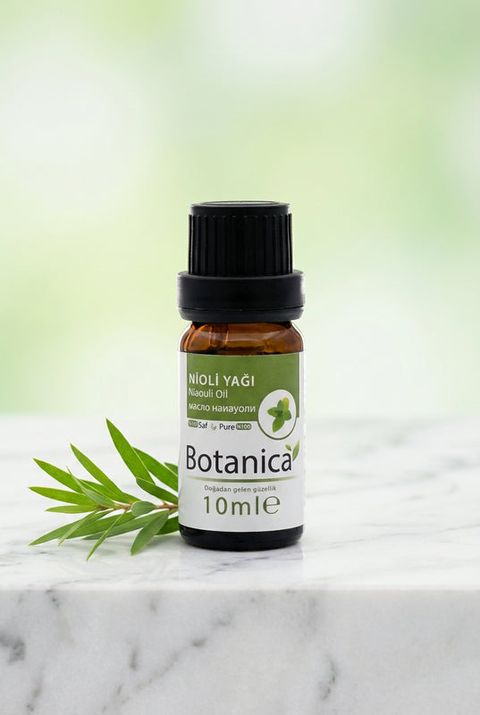 Botanica Niaouli Yağı, amber cam şişe